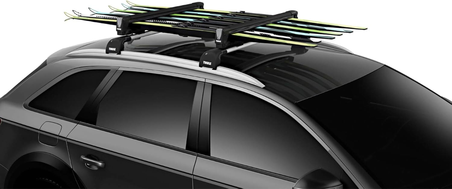 Thule 732400 SnowPack 4 Pairs of skis, Aluminium, M