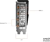 Gigabyte Radeon RX 7600 Gaming OC 8G Carte Graphique, 3 Ventilateurs WINDFORCE 8 Go 128 Bits GDDR6, GV-R76GAMING OC-8GD - 10