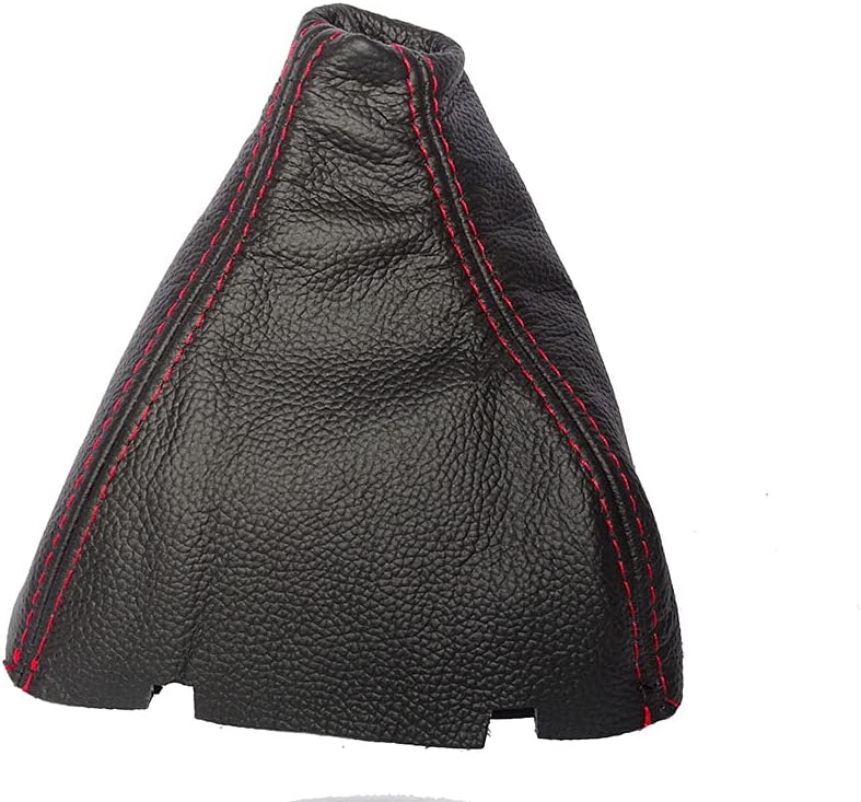 Shift Boot Compatible with Seat Ibiza 6J Leather Various Stitching Colour Available (Blue Stitch)