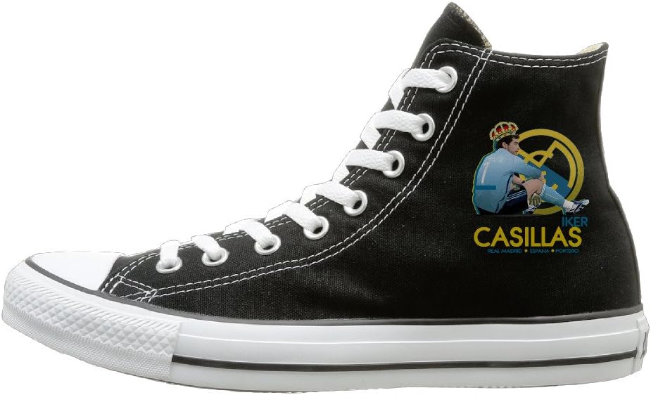 MGJ Iker Casillas High Top Sneakers Canvas Shoes Fashion Sneakers Shoes Classic Unisex Style