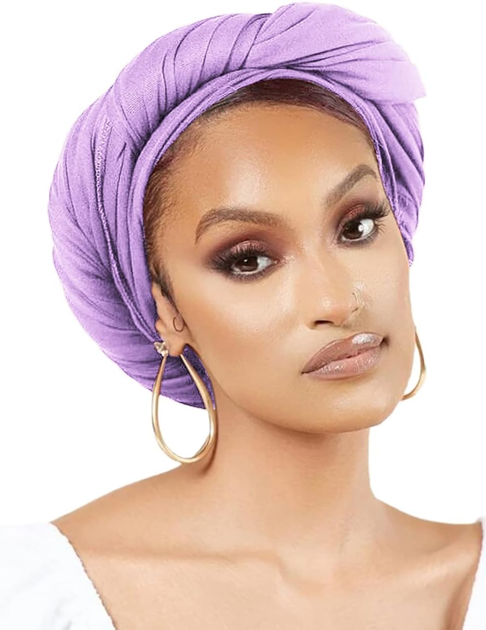 Head Wraps for Black Women Stretch Headwraps Large Hair Wraps Hijab Scarves for Muslim Head Scarf Turban Headbands - Image 5