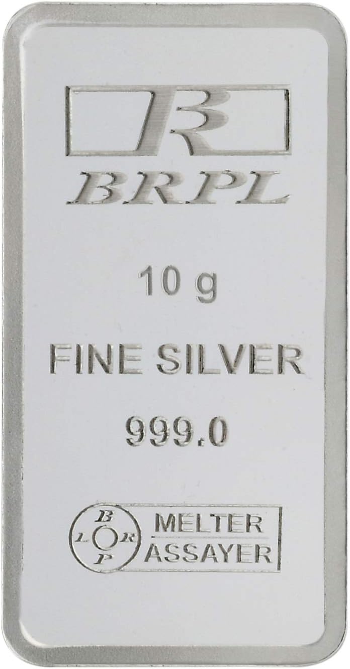 SilverwalaBRPL 999 Purity Silver Coins & Bars (10 Grams To 1000 Grams)