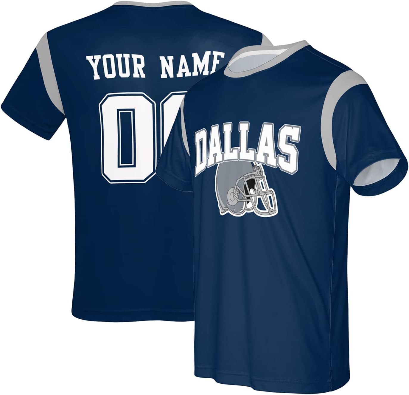 Shirt Personalized T-Shirt Custom Name Number Sports Game Day Short Sleeve Jersey Sports Gifts for Men Women Kids