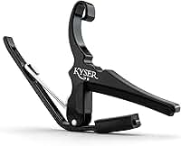 Capotraste para Violão de Aço Kyser KG6BA Black