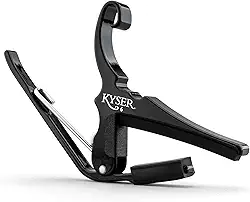 Capotraste para Violão de Aço Kyser KG6BA Black
