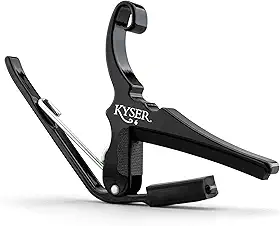 Capotraste para Violão de Aço Kyser KG6BA Black