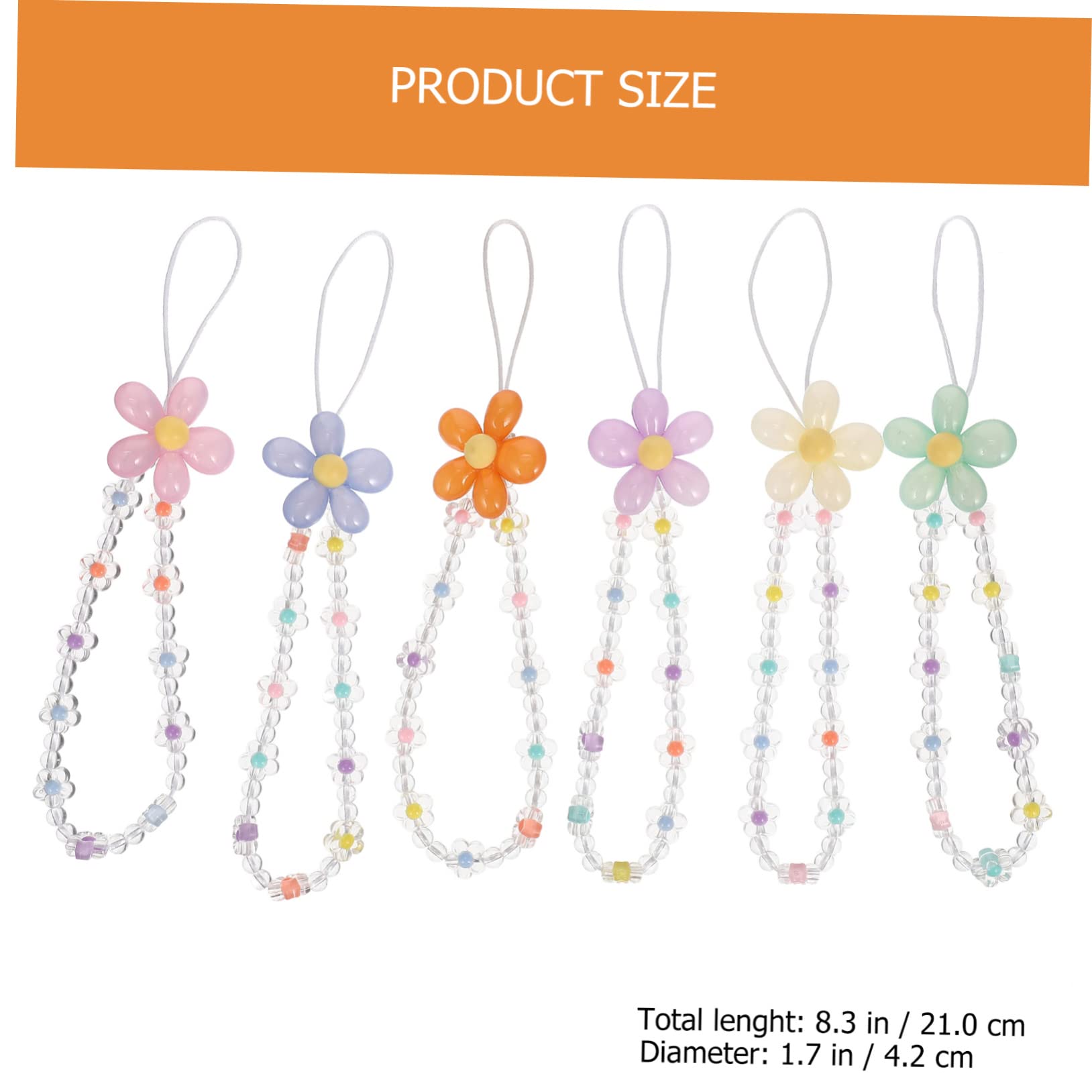 Mikikit 18pezzi Decorativi Per Smartphone Accessori Per Tracolla e Decorazione