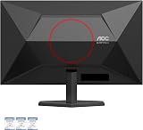 AOC Q27G42ZE 27 inch WQHD Gaming Monitor 260Hz, Fast IPS Panel, 0.3ms MPRT, Adaptive Sync, HDR10, G-Sync Compatible, (2560x1440 HDMI 1x 2.0 DP 1x 1.4) Black - 3