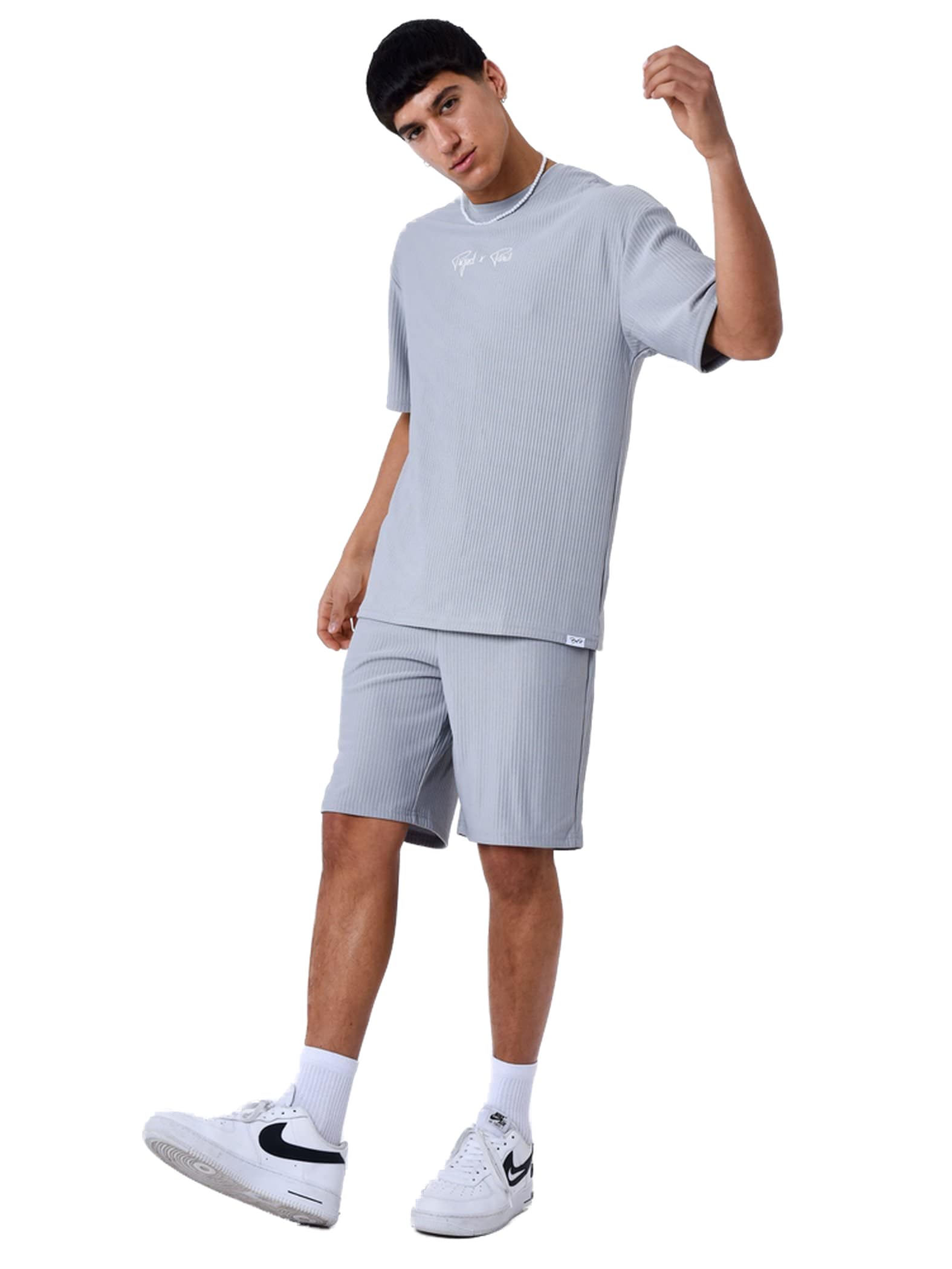 PROJECT X PARIS, Szorty bermudy, męski, rozmiar XL, kolor szary, 100% Polyester