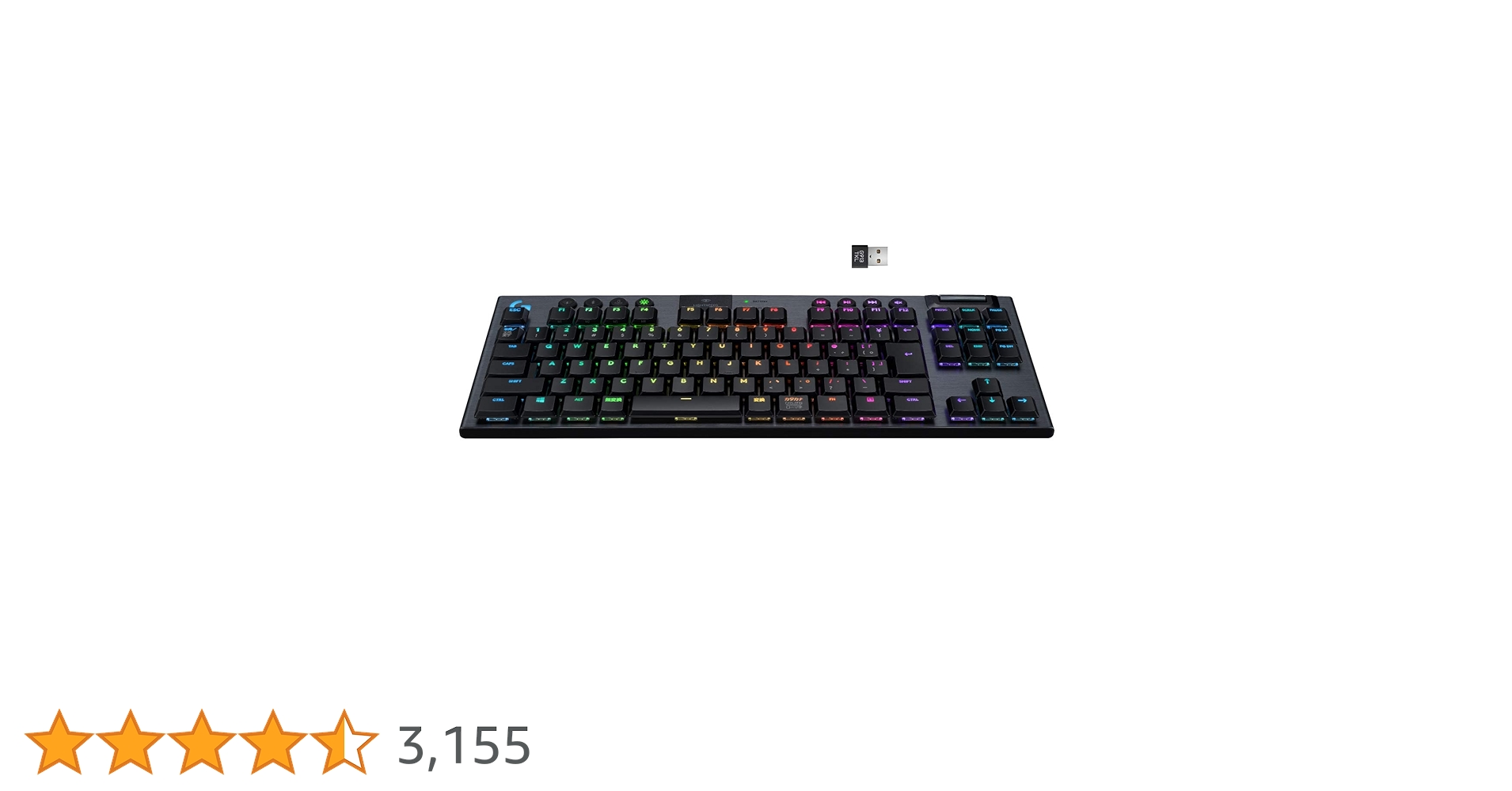 Amazon.co.jp: Logicool G G913-TKL-TCBK Gaming Keyboard, Wireless