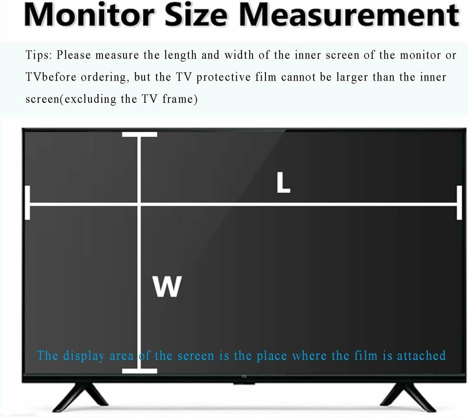 Pellicola protettiva opaca antiriflesso per schermo TV, filtro luce blu, riduce l'affaticamento degli occhi, alto tasso di riflessione per LCD, LED, OLED HDTV