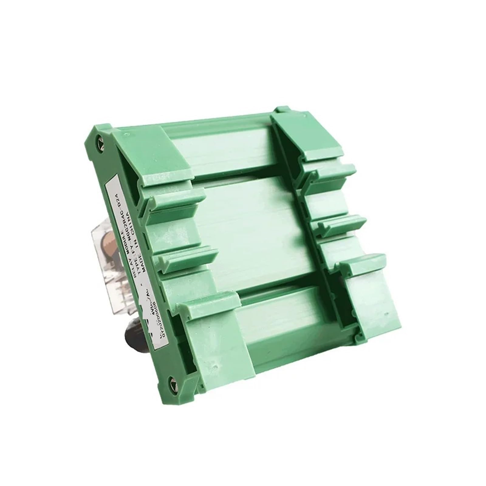 SPDT Montage sur Rail DIN Module de Relais 4 canaux NGG2R Carte de Relais Om avec Protection par fusible 1NO1NC 12V 24V AC/DC(FUSE-4C-24VACDC)