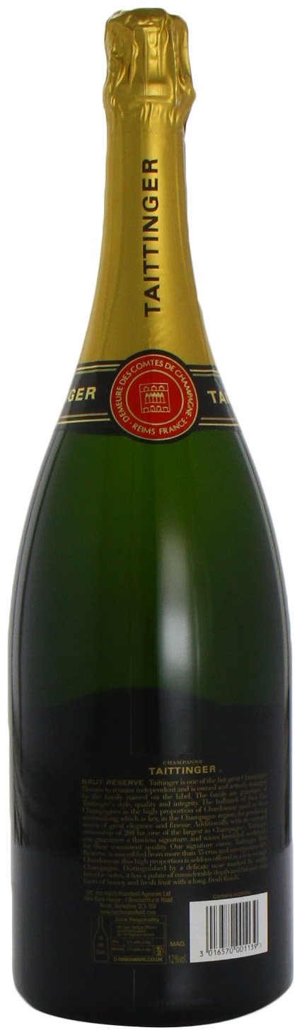 Taittinger Brut Reserve Magnum, 1er Pack (1 x 1.5 l)