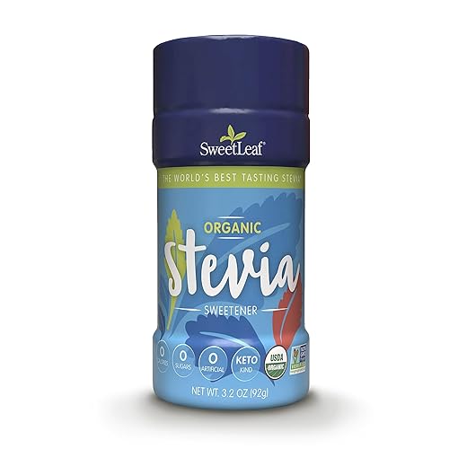 SweetLeaf Tarro coctelera de stevia orgánico 230 porciones