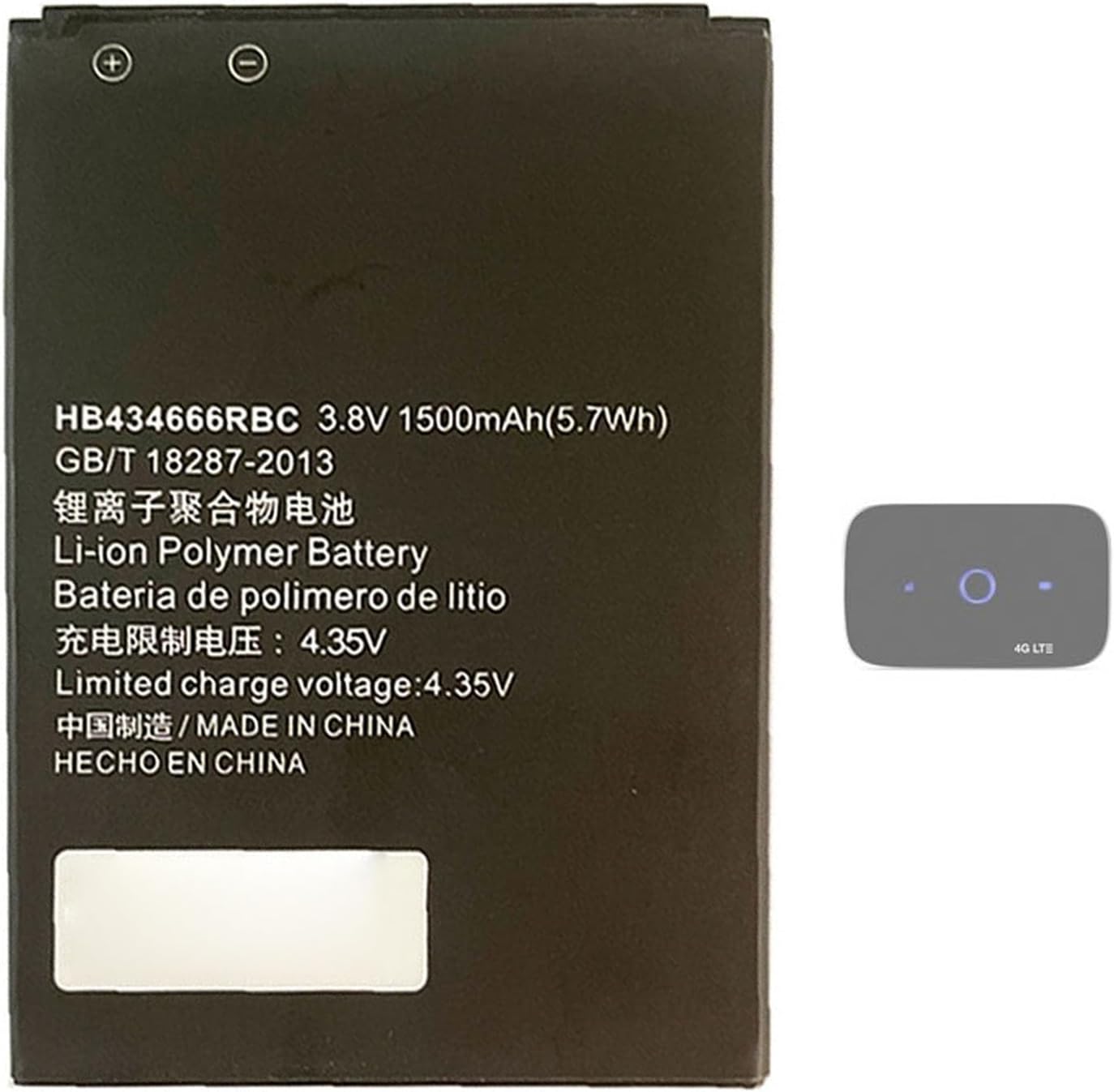 Battery Compatible With Huawei IDEOS X2 U8500 U3100 U7510 HB5A2H - View #2