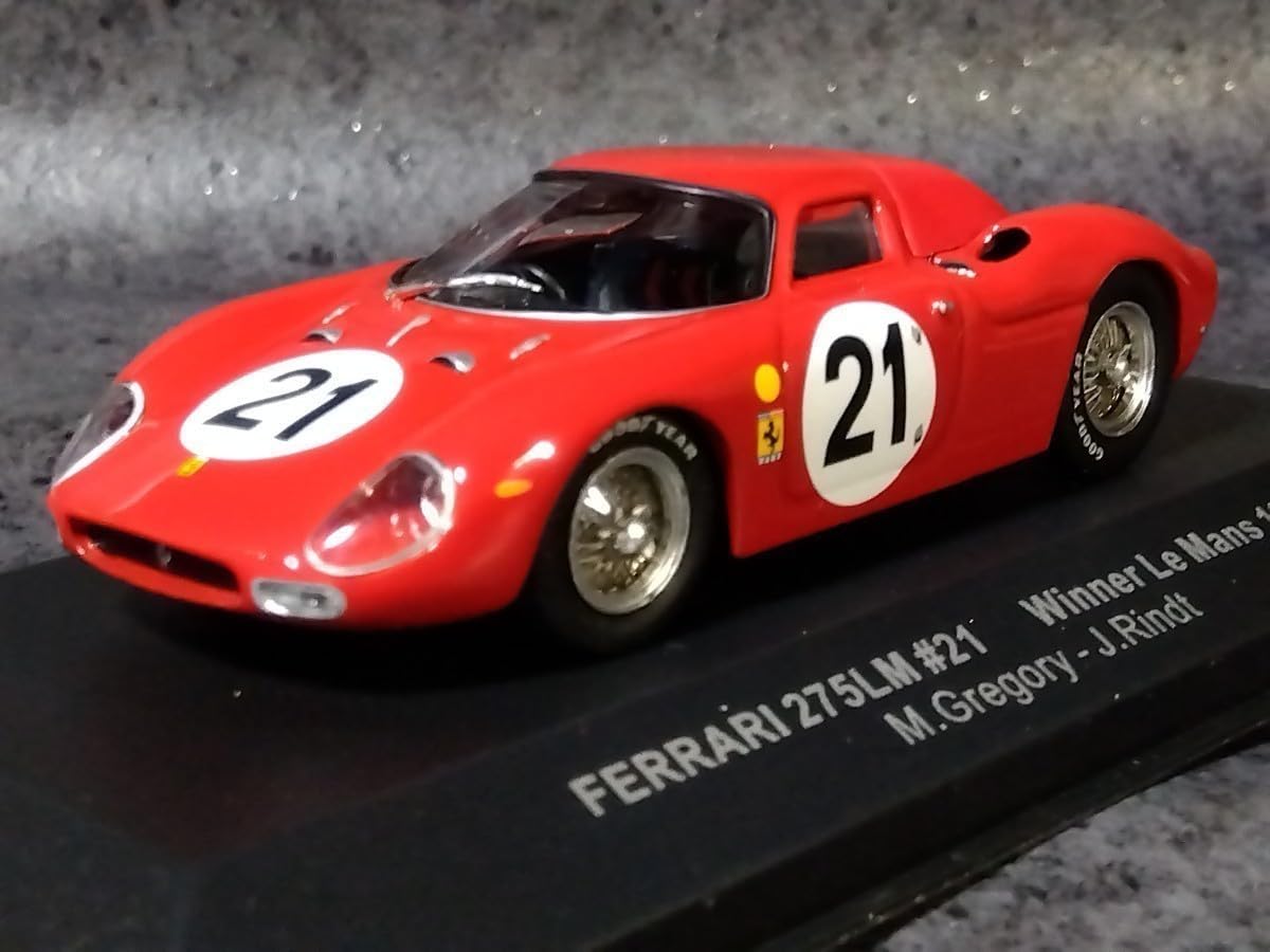 Amazon | IXO イクソ 1/43 フェラーリ 275LM 1965年 ル・マン 24