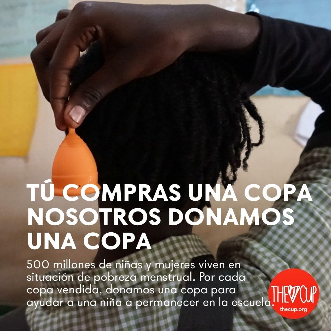 Lunette Copa Menstrual – Copa Menstrual Reutilizable – Silicona de Grado Médico Sin BPA – Hasta 12 Horas de Comodidad – Alternativa al Tampón Reutilizable Hasta 10 Años, Tamaño 1 Clear