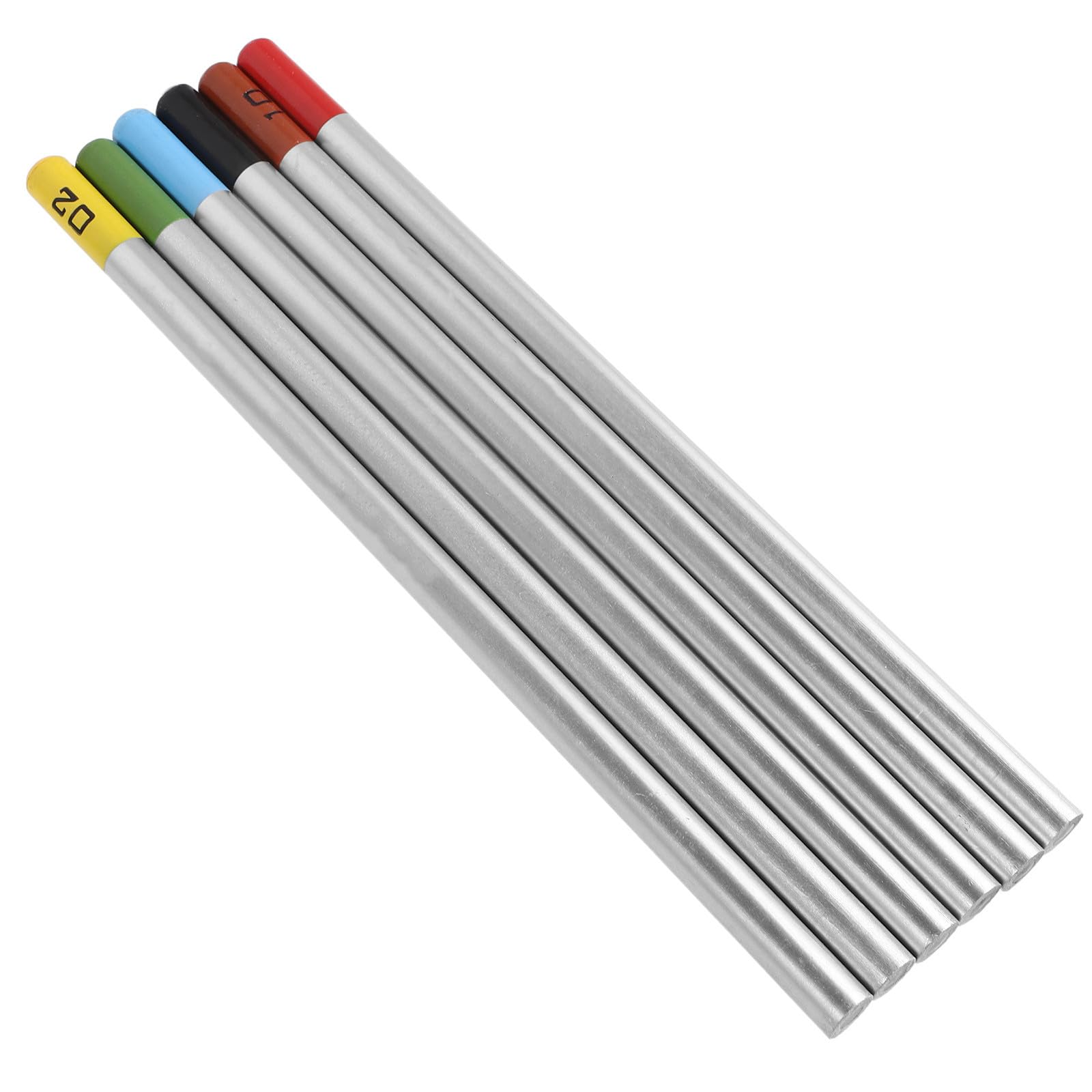 Operitacx 6 Pièces Crayon à sous-glaçure pour Céramique, 6 Couleurs,