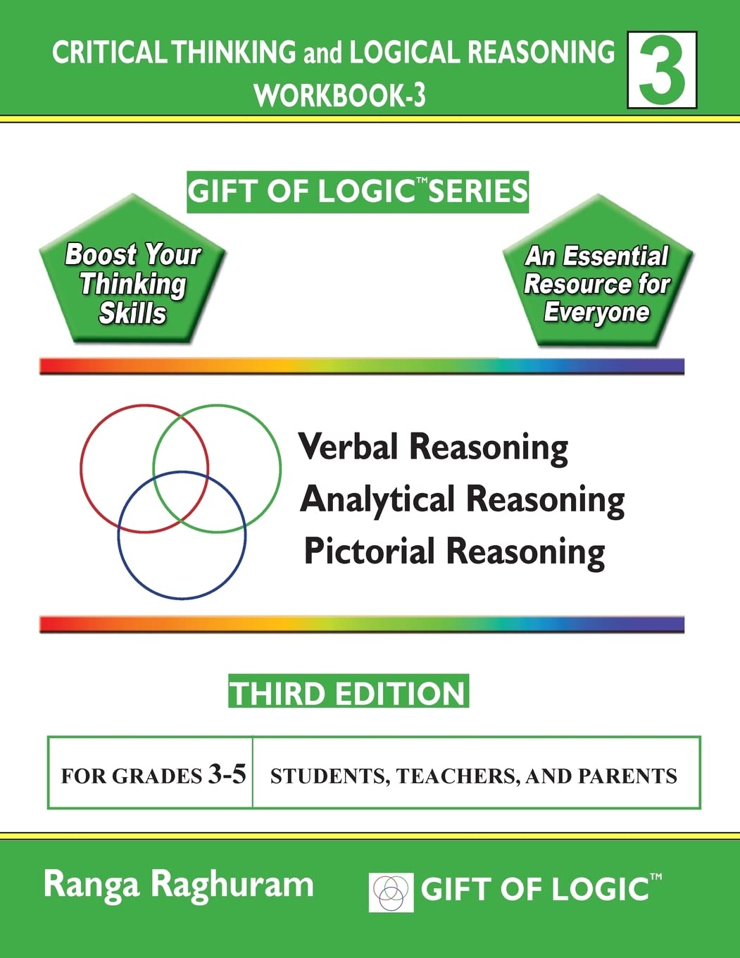 Critical Thinking and Logical Reasoning Workbook-3 (Gift of Logic)