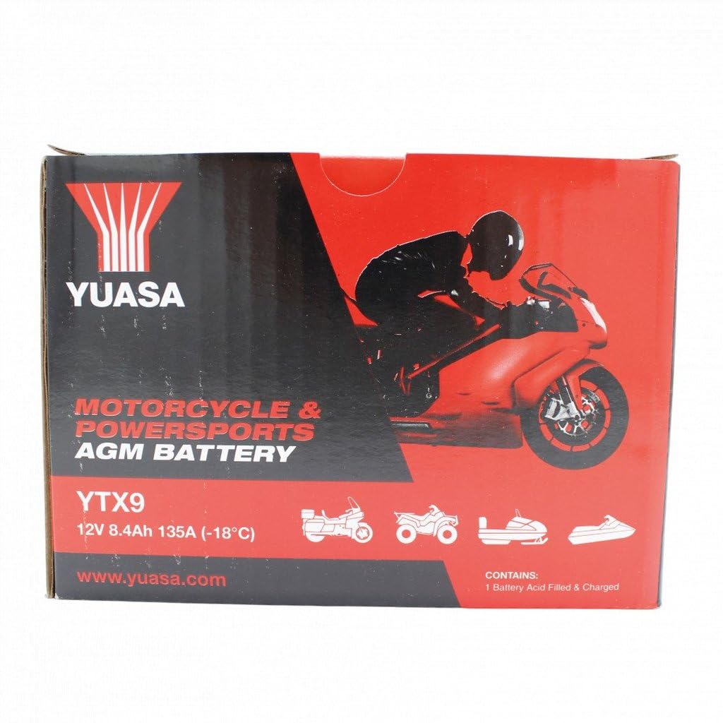 Batería Yuasa YTX9-WC Precargada