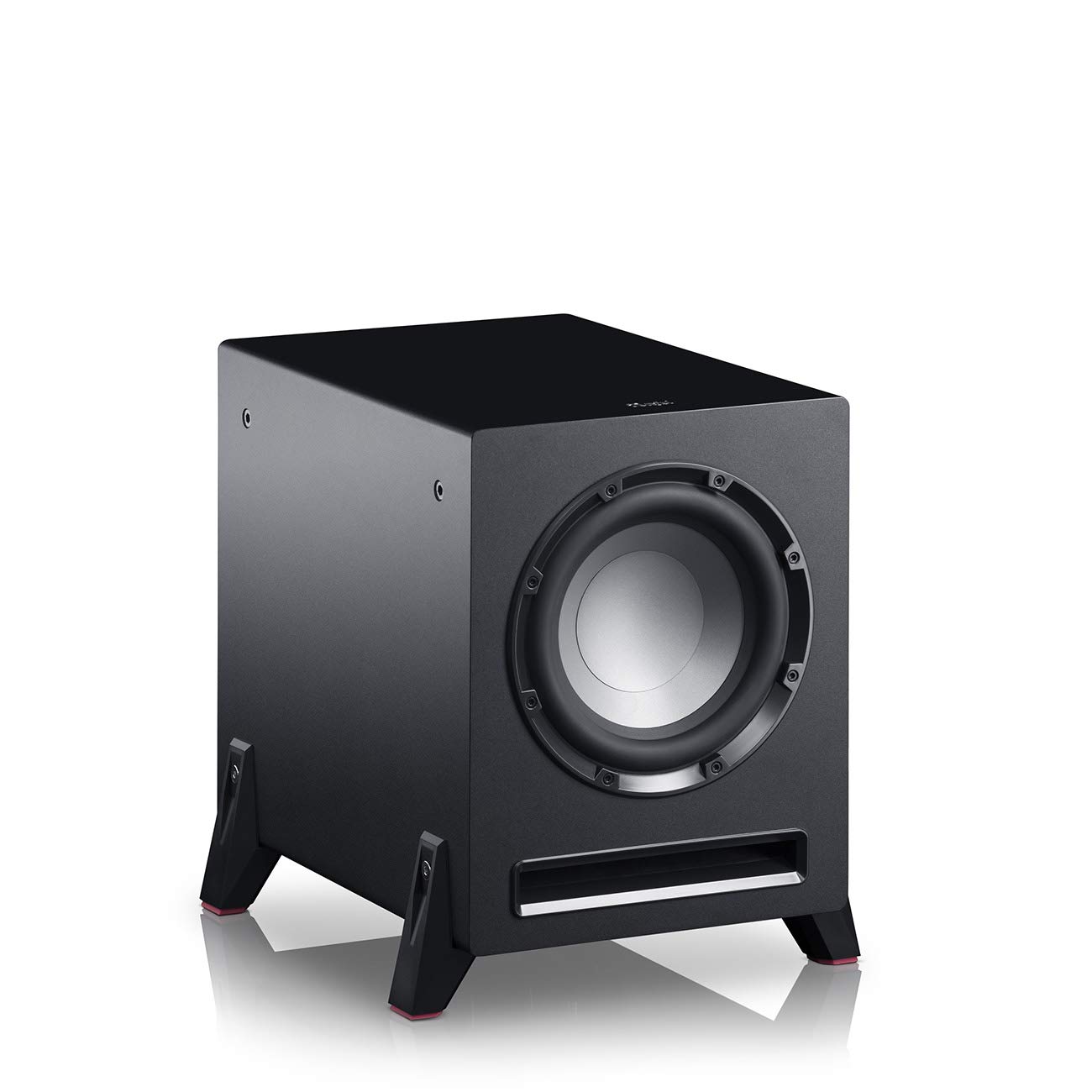 Teufel LT 4-5.1 zestaw kina domowego L - zestaw dźwięku domowego z subwooferem i kolumną z aluminium, Bassreflex, system dźwięku Hi-Fi - czarny