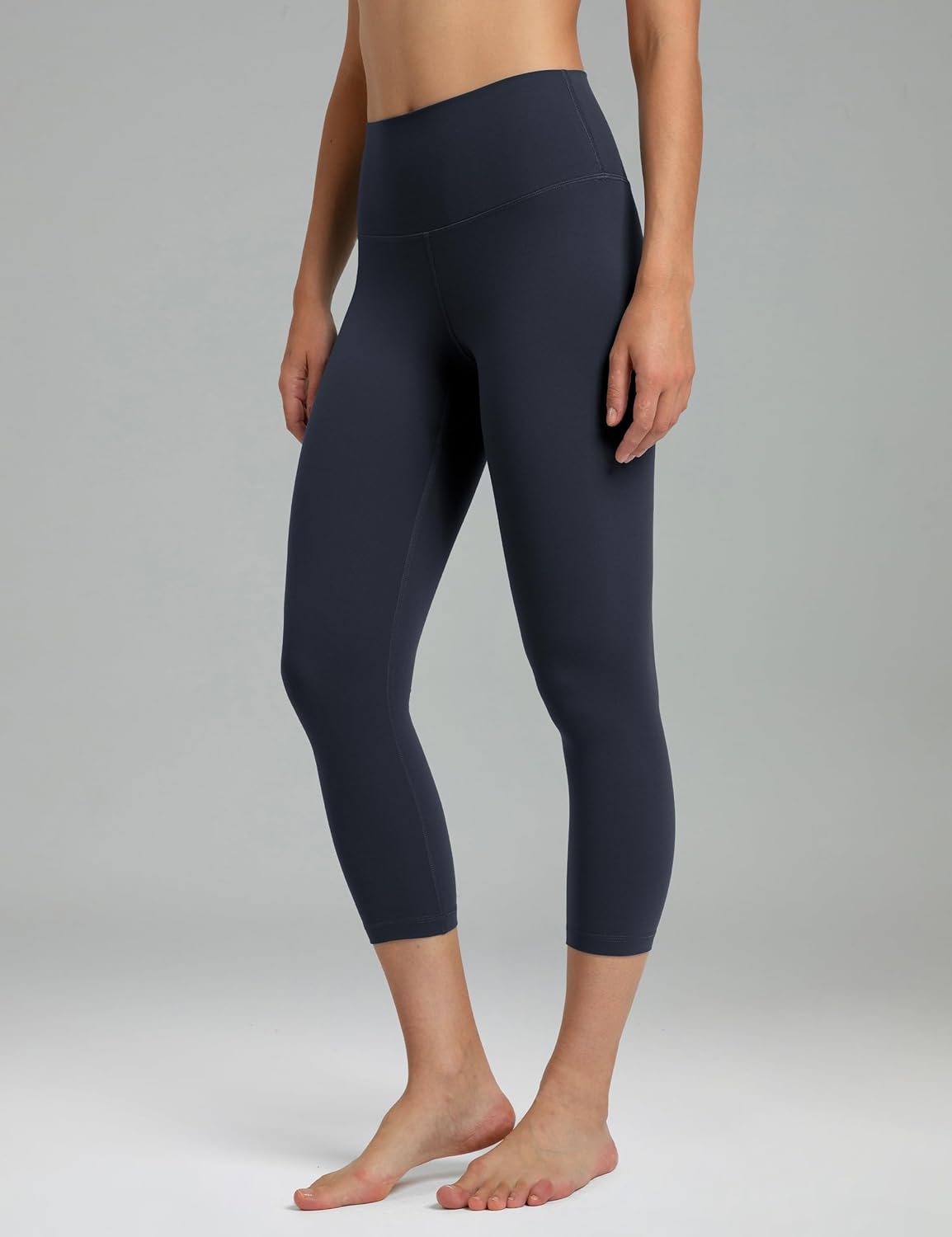 Colorfulkoala Dreamlux High Waisted Leggings for Women with 21" Inseam Tummy Control, Buttery Soft Capri Yoga Pants - Image 2