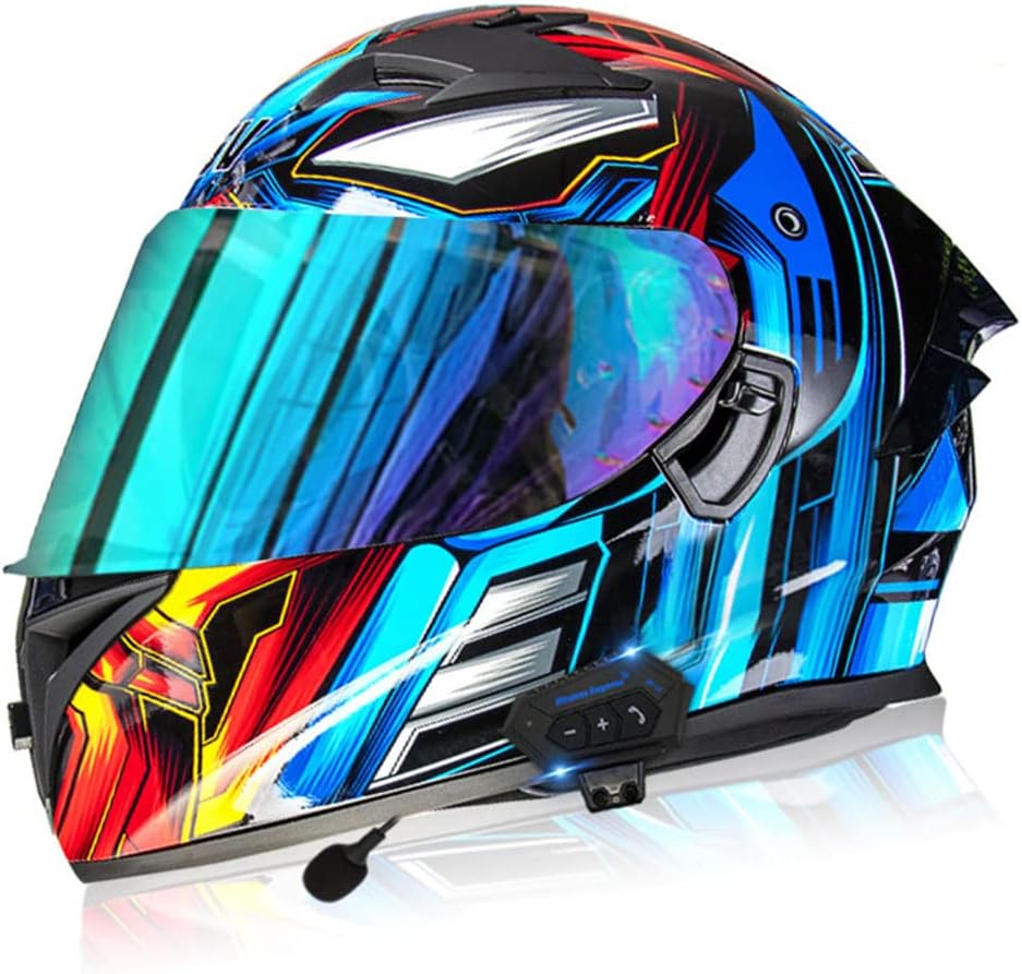 Bluetooth Full Face Helmets, Tail Motorcycle Sport Helmet