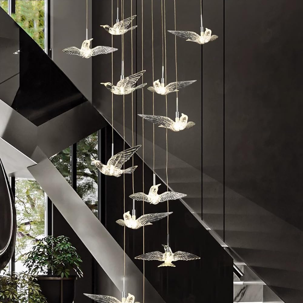 Lustres de luxe en cristal 10 lumières éclairage de lustre de luxe
