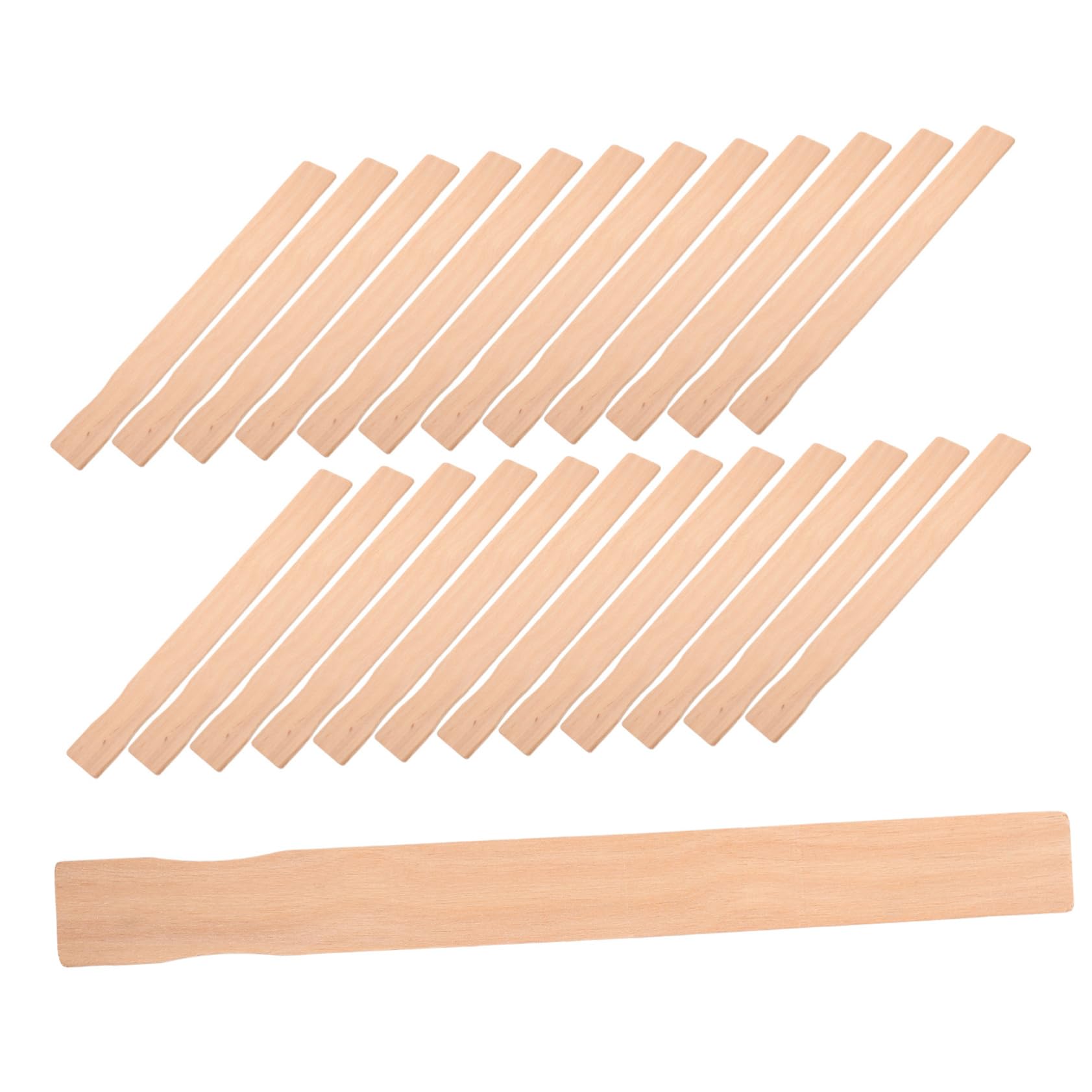 Amosfun 4 Ensembles De Peinture Artisanat Bâtonnets Bois Franc Des Bâtons Coloré Tiges Tige D'agitation De Peinture En Bois Outil De D'agitation Réutilisable 25 Pièces * 4