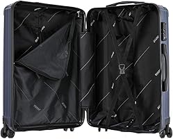 Amazon.com | DUKAP STRATOS 24 Inch Medium Hardside Luggage with