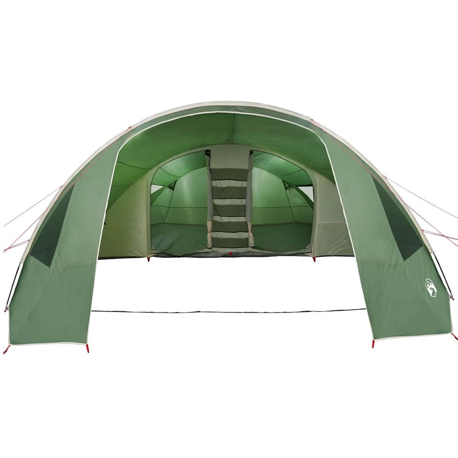 Gecheer Tenda da campeggio familiare, tunnel spazioso 700x590x215 cm, poliestere 185T impermeabile, attrezzatura outdoor for avventure all'aperto e campeggio in gruppo