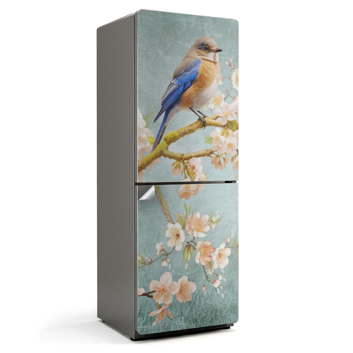 Stickers pour Réfrigérateur Oiseau Fleur pour Métamorphoser Votre Cuisine