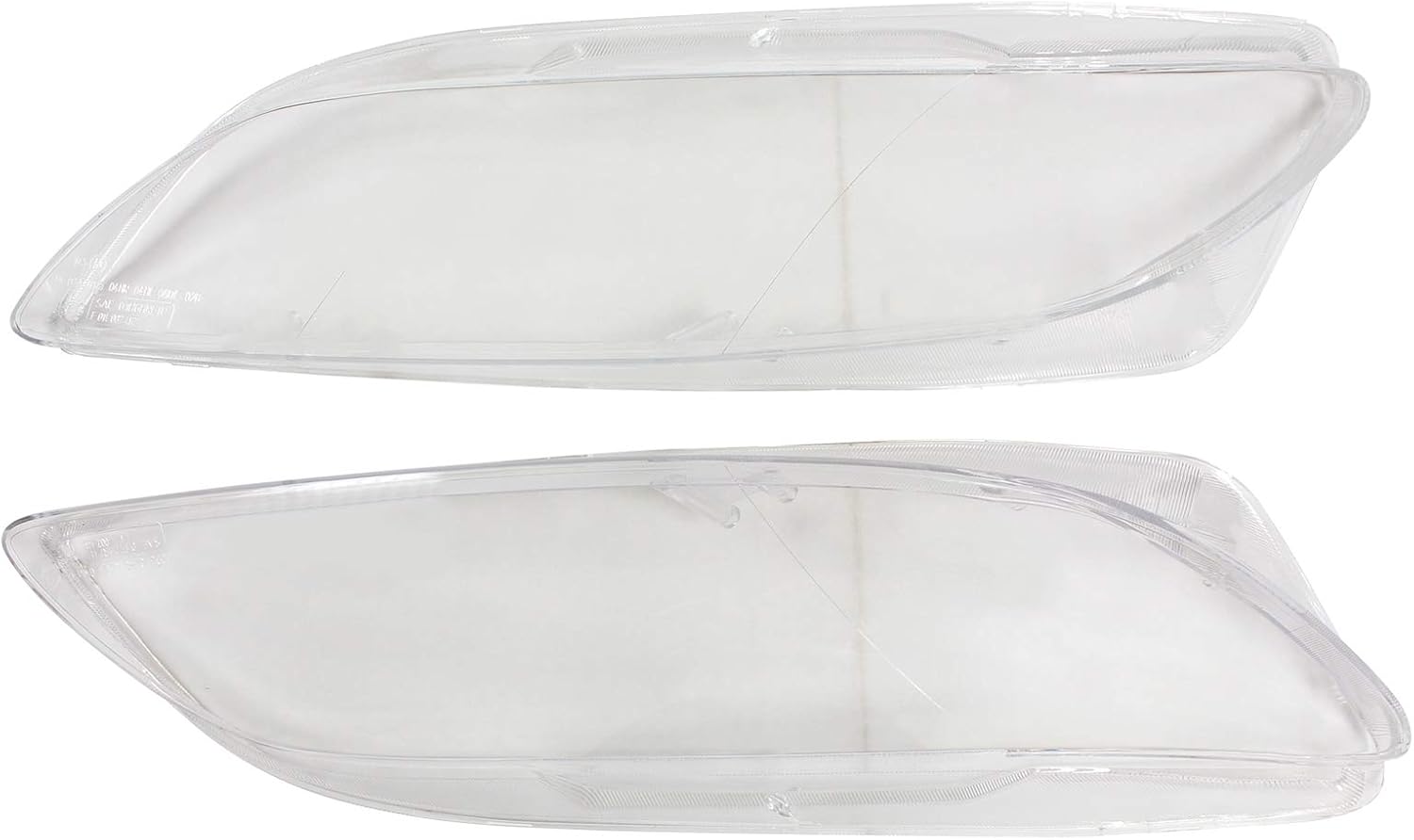 NewYall Pair Left and Right Clear Headlight Lens Headlamp Covers for Mazda 6 2003-2008