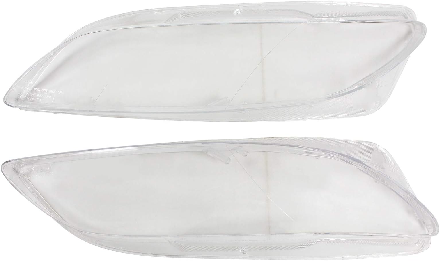 NewYall Pair Left and Right Clear Headlight Lens Headlamp Covers for Mazda 6 2003-2008