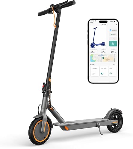 MAXSHOT Scooter eléctrico para adultos, neumáticos de 8.51014 pulgadas, 1922 mph, motor de 350 W500 W, rango de 21-28 millas, plegable con doble