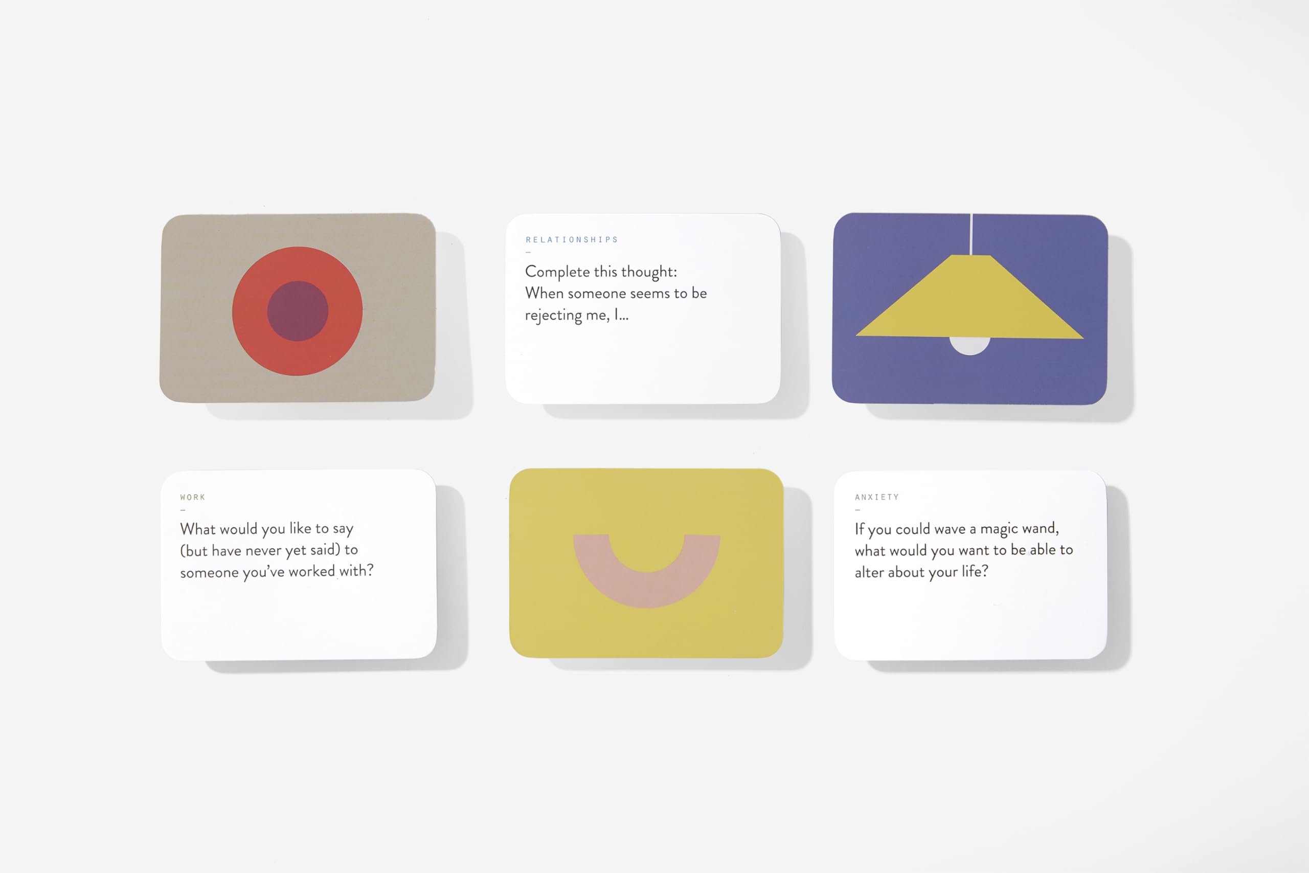 The Therapy Game: share and listen to each other’s most interesting thoughts
