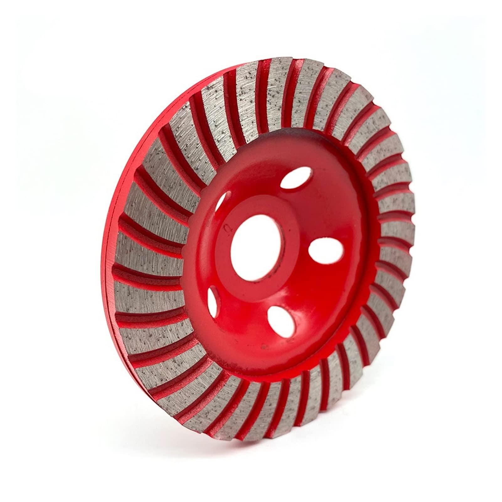 Soywim One Color Seam Setter, 3Pcs 5’’ 125Mm Turbo Diamond Grinding Cup Wheel Segment For Angle Grinder Marble Granite Concrete Abrasive Tool