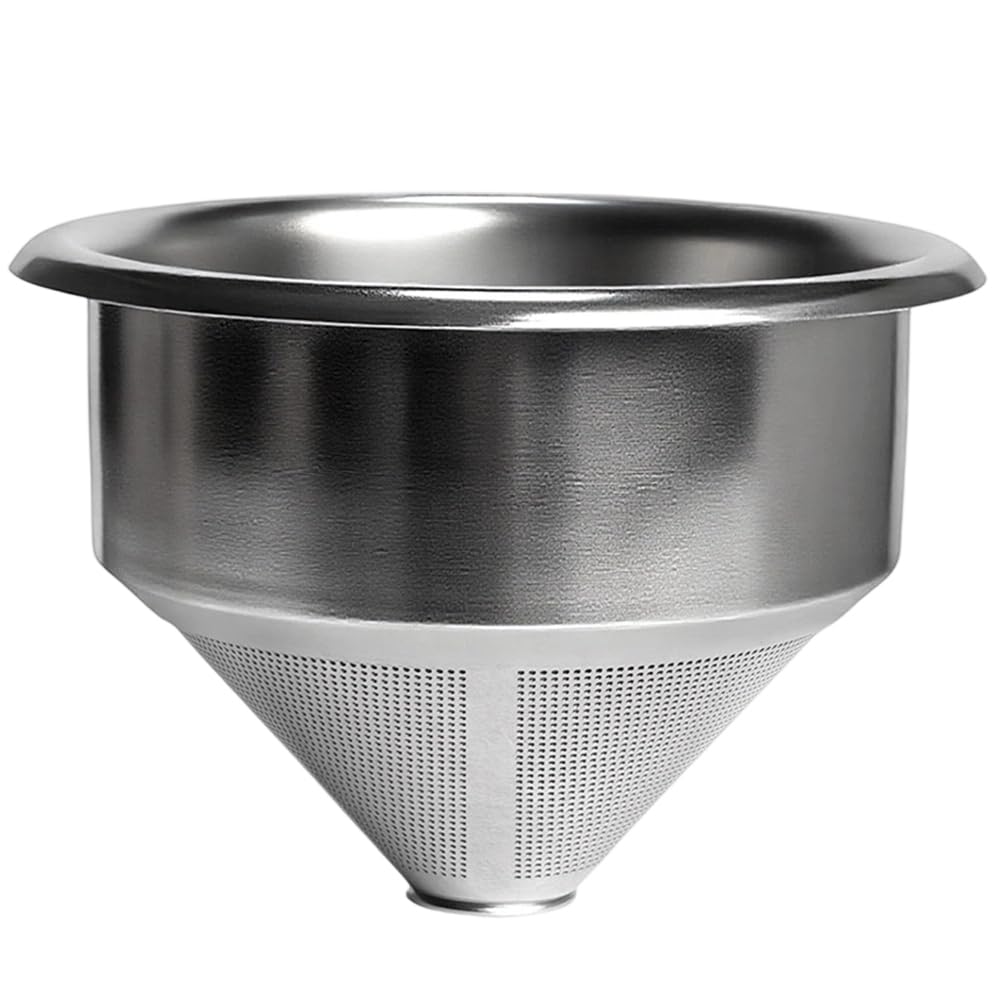 Aundhegrtt Coffee Filter, 58mm Stainless Steel Fine Mesh Portafilter Basket for Tampers and Bottomless Portafilters