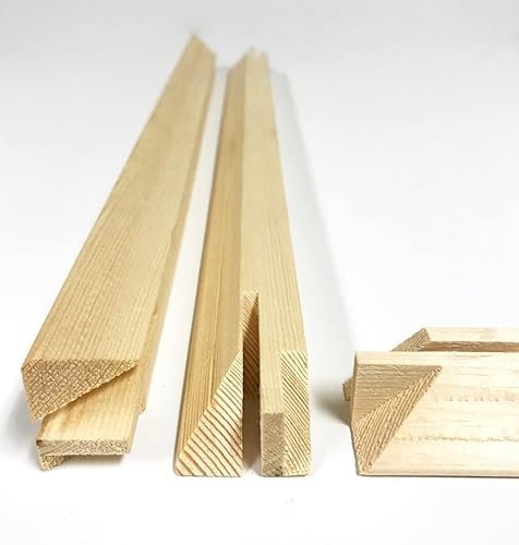 WholeArtsFrames-com - Barras de estiramiento de alta resistencia de 1.5 pulgadas, paquete de 2 barras de estiramiento extra profundas para pintura