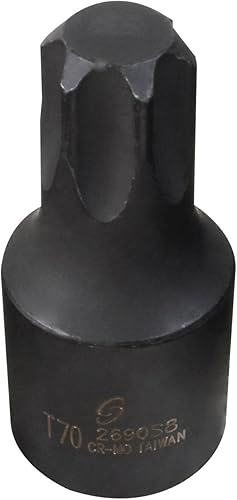 Sunex 2690s8 - Enchufe de impacto interno de estrella T70 de 1/2 pulgada