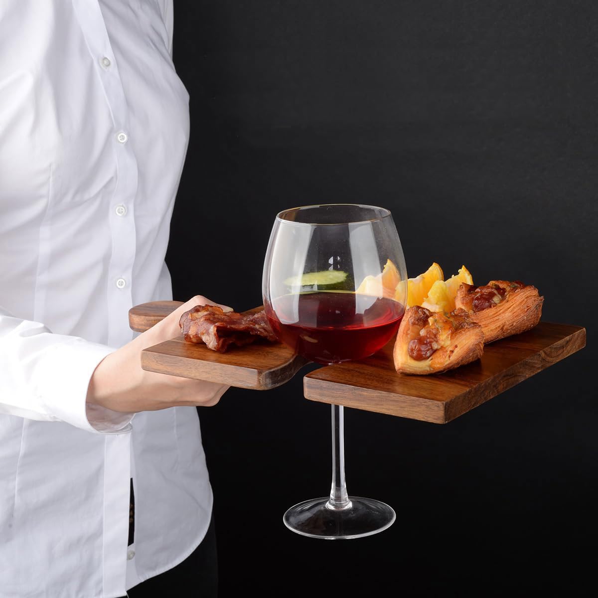 Dryfish Home Wooden Cheese Board - Jigsaw Cut, 50.04 cm x 39.88 cm - Image 3