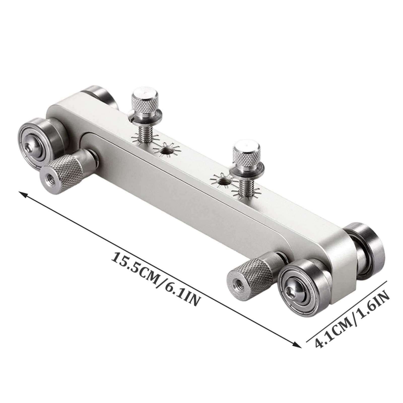 Tornillos De Limador De Montura De Tuerca De Aluminio | Bloque de metal, grano fino, paso limpio, acción verdadera, pernos apretados