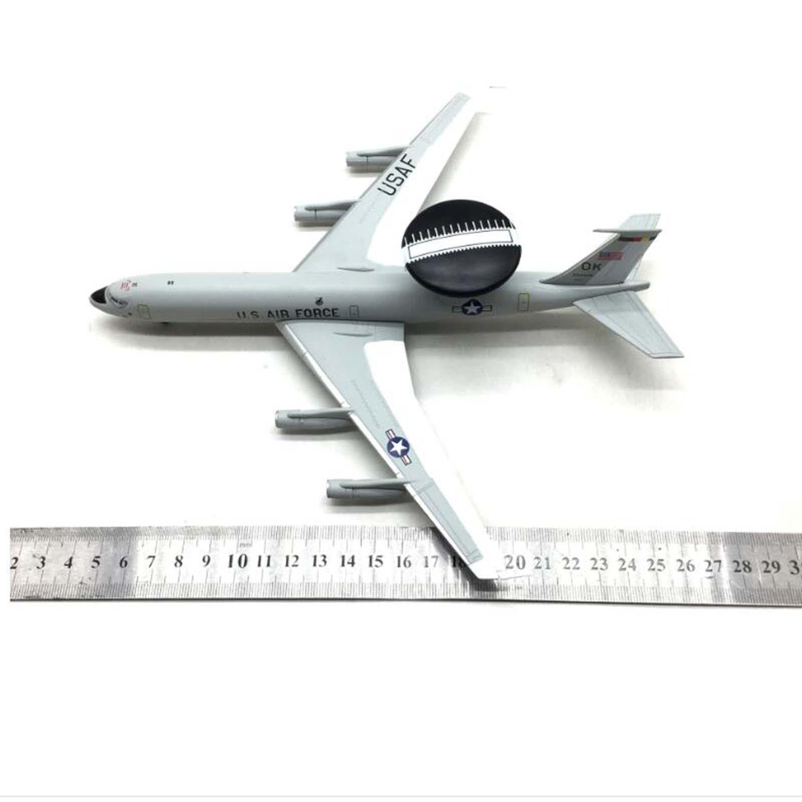 Maqueta de Avión a Escala 1:200, Fabricada en Metal Fundido a Presión, Réplica Detallada con Soporte.