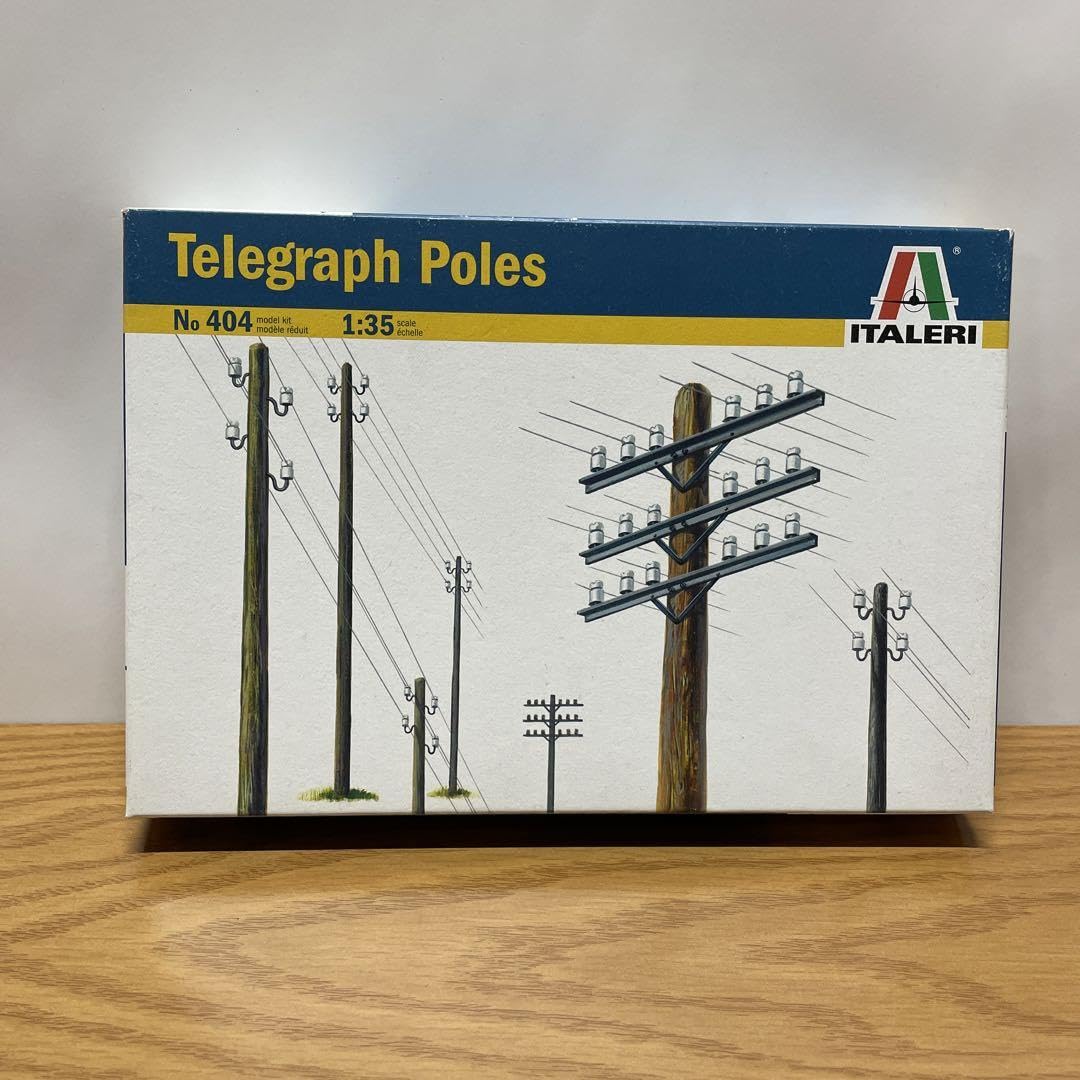 Télégraphe en plastique à assembler avec moulage de précision Italeri