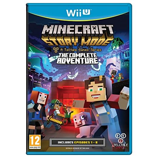 Minecraft Story Mode Complete Adventure (Nintendo Wii U) - [Edizione: Regno Unito]