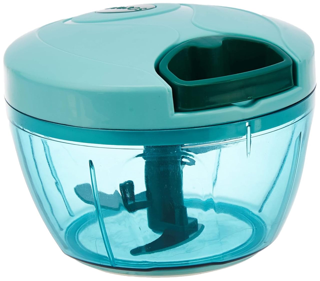 Plastic Large Handy and Compact Chopper with 3 Blades for Effortlessly Chopping Vegetables and Fruits 450 ml, Green-image-11