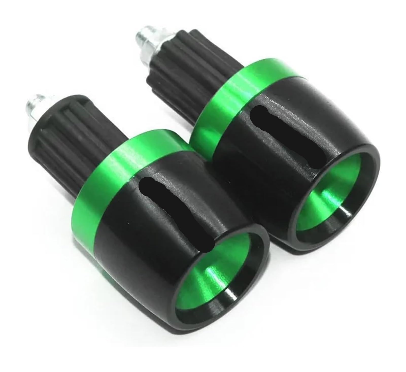 Manubrio Contrappesi Bilancieri Per Y&amaha TDM850 TDM900 TDM 850 900 Manubrio Per Motocicletta Peso Manubrio Estremità Tappo Anti-Vibrazione Tappo Manopole Copertura(Green-c)