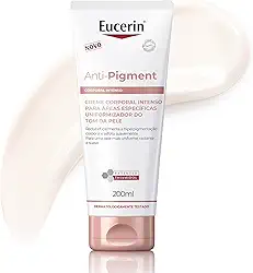 EUCERIN Creme Corporal Antimanchas Intenso 200ml, Anti-Pigment, Clareador Joelho, Coxa e Cotovelo, Thiamidol