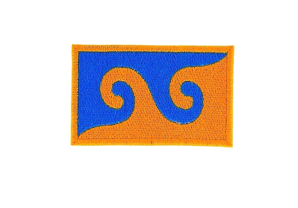 Embroidered Iron-On Patch - Karmapa Flag, Buddhist, Buddha, Tibet