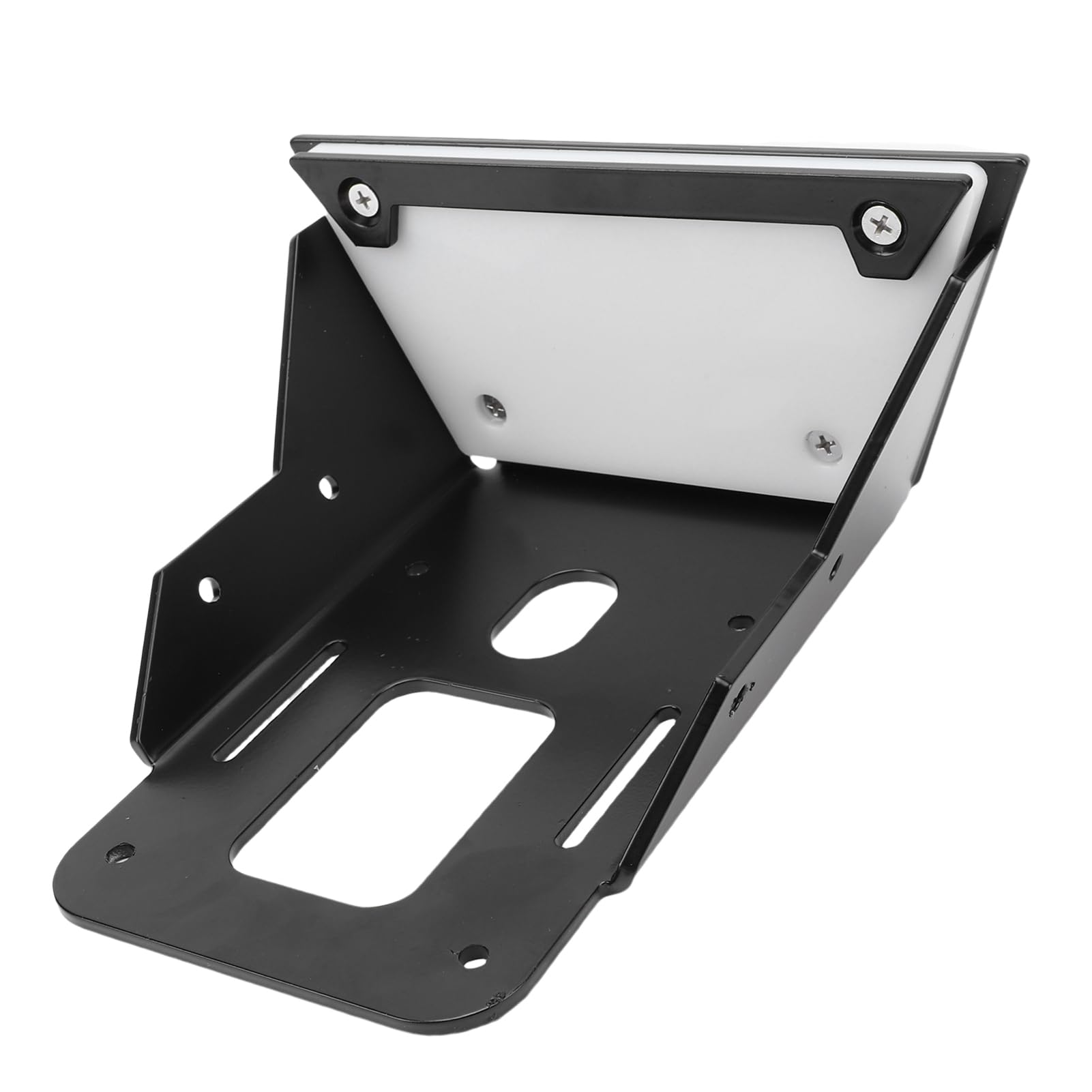 Akozon Soporte de Motor de Pesca por Proa con Panel de Hierro de 5 Mm